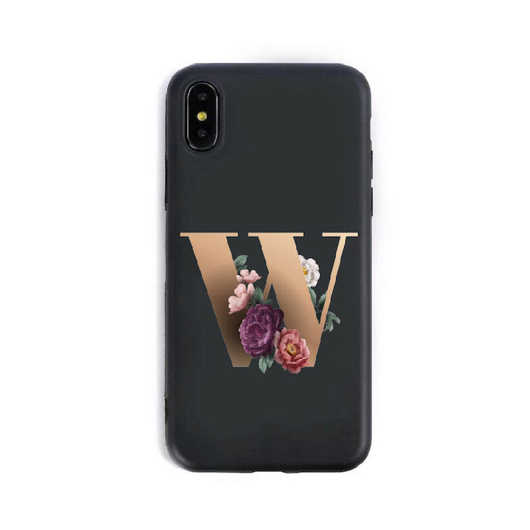 Zentro Alphabet Silicone Phone Cases