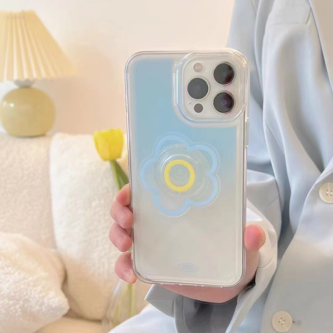 Gradient Blue Colorful Shell iPhone Cases