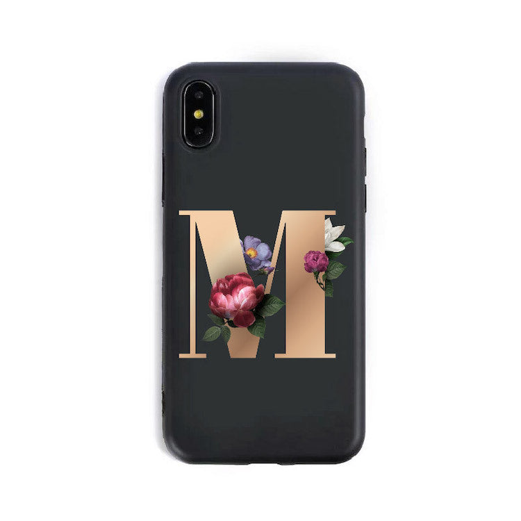 Zentro Alphabet Silicone Phone Cases