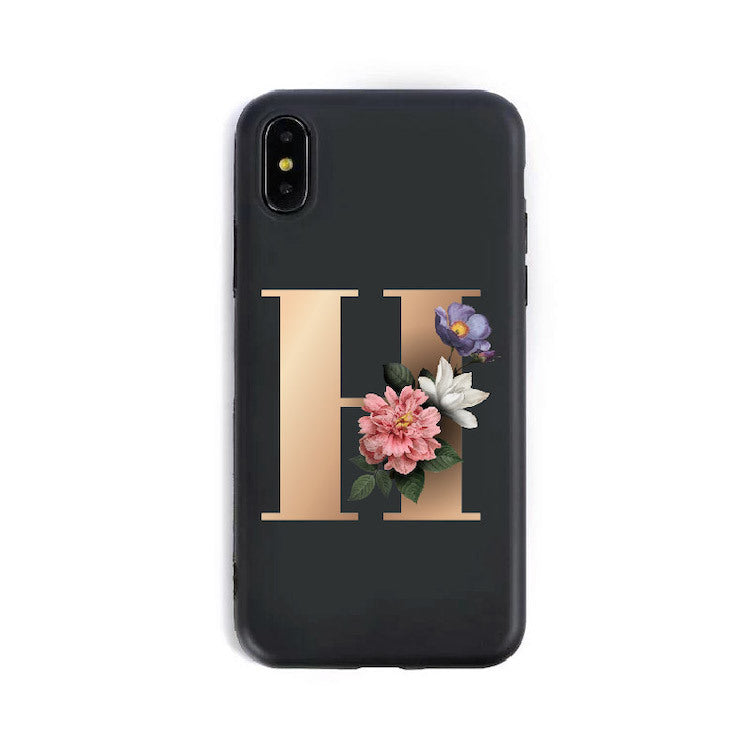 Zentro Alphabet Silicone Phone Cases