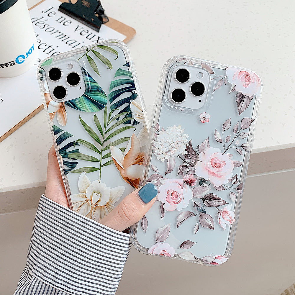 Zentro Banana Leaf Watercolor iPhone Cases