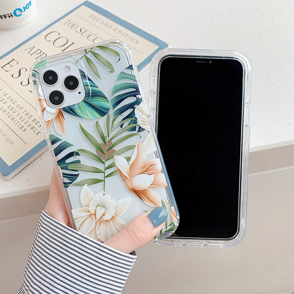 Zentro Banana Leaf Watercolor iPhone Cases