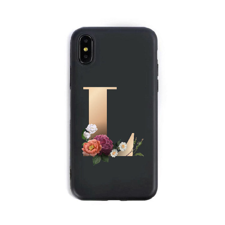 Zentro Alphabet Silicone Phone Cases