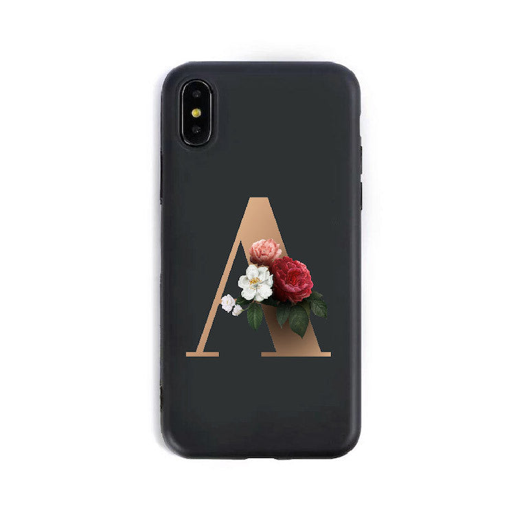 Zentro Alphabet Silicone Phone Cases