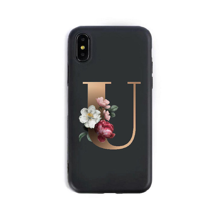 Zentro Alphabet Silicone Phone Cases