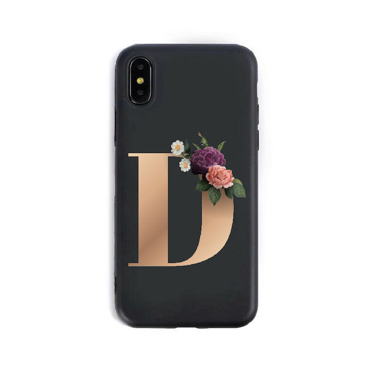 Zentro Alphabet Silicone Phone Cases
