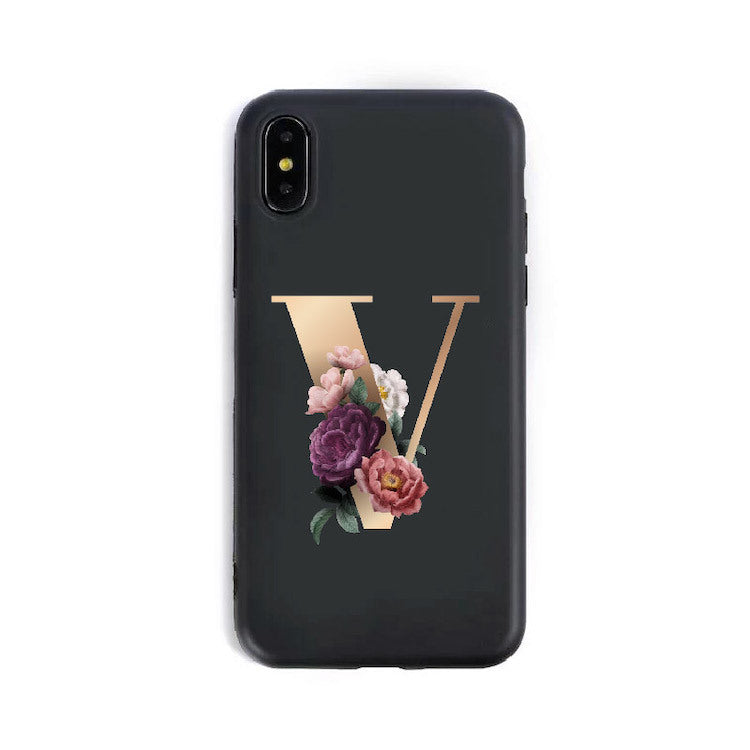 Zentro Alphabet Silicone Phone Cases