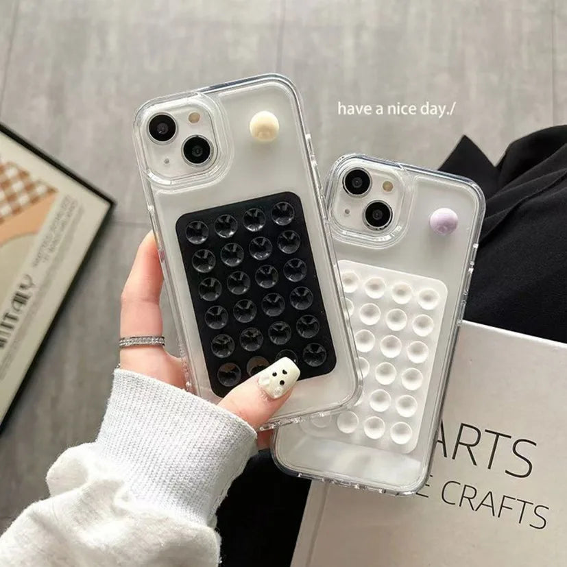 Multifunctional Suction Cup Wall Stand Silicone Suction Phone Holder