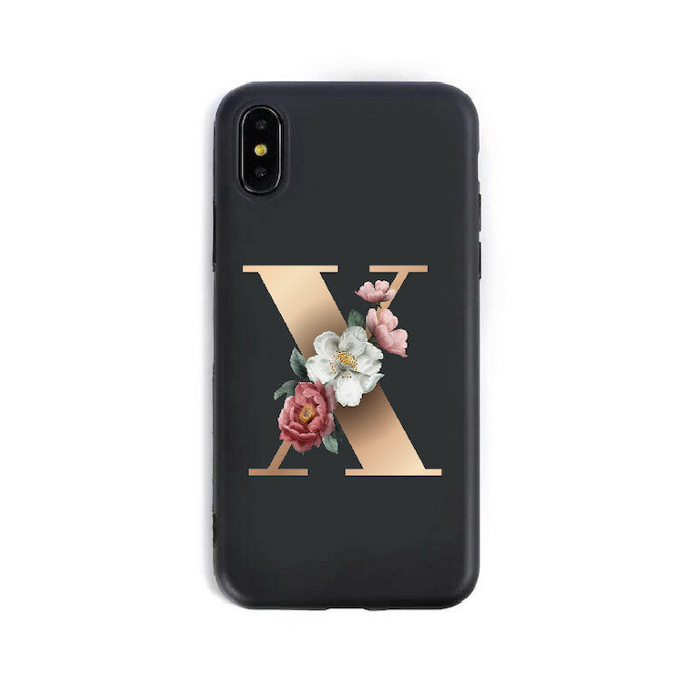Zentro Alphabet Silicone Phone Cases