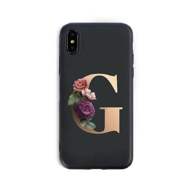 Zentro Alphabet Silicone Phone Cases