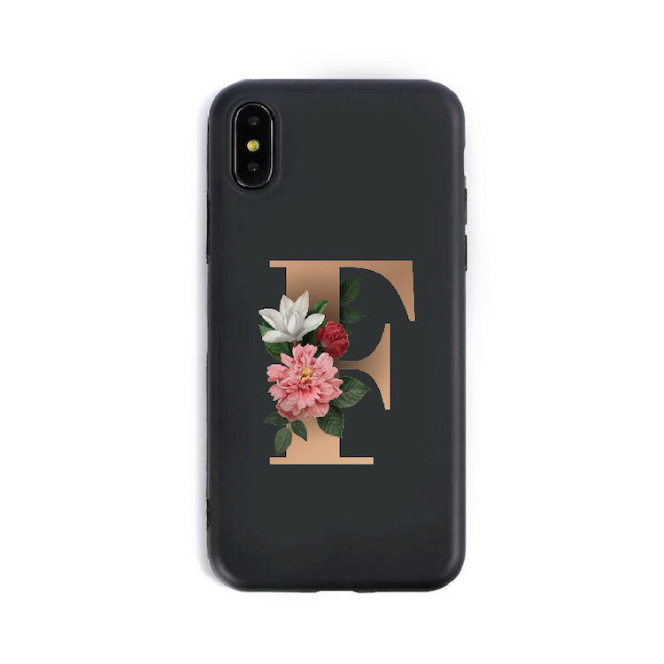 Zentro Alphabet Silicone Phone Cases