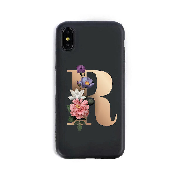 Zentro Alphabet Silicone Phone Cases
