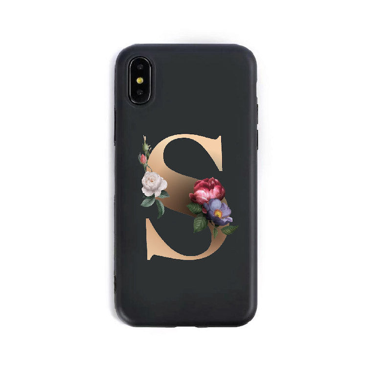 Zentro Alphabet Silicone Phone Cases