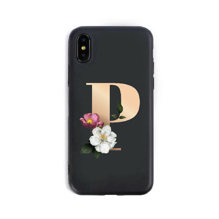 Zentro Alphabet Silicone Phone Cases