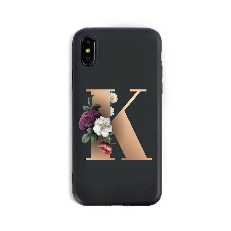Zentro Alphabet Silicone Phone Cases