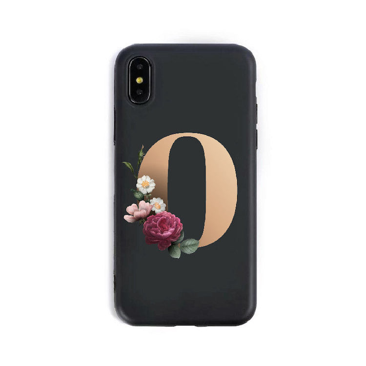 Zentro Alphabet Silicone Phone Cases