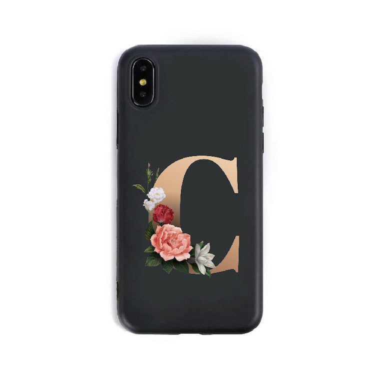 Zentro Alphabet Silicone Phone Cases