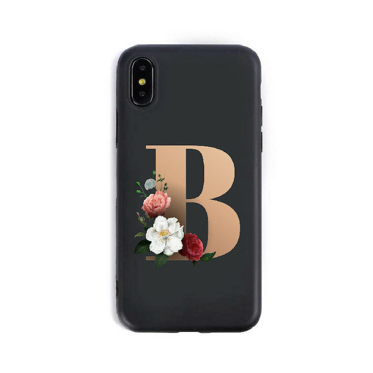 Zentro Alphabet Silicone Phone Cases
